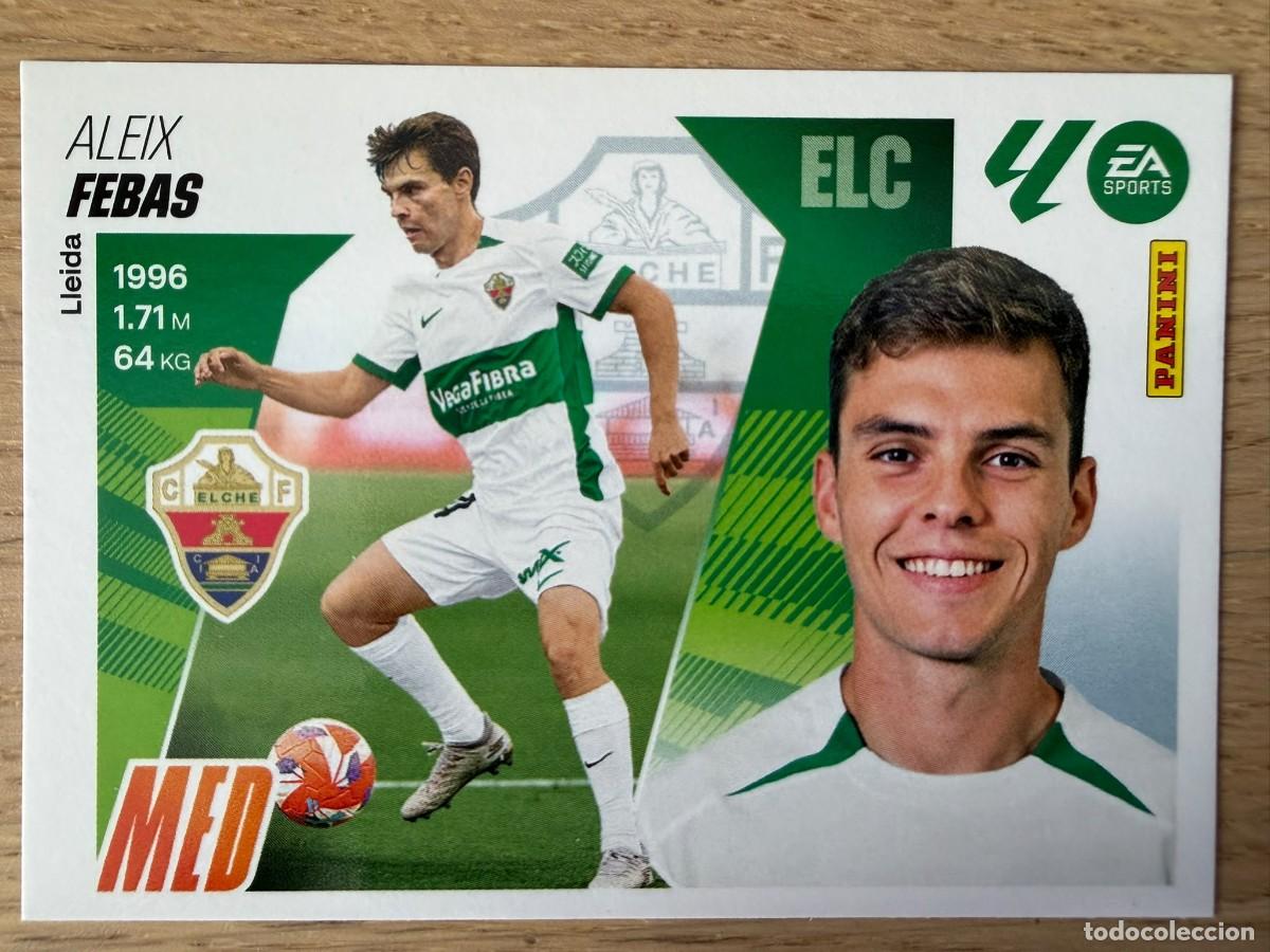 Cromos de f&uacute;tbol: 11 FEBAS ELCHE 25 26 2025 2026 LIGA EA SPORTS COLECCIONES ESTE SIN PEGAR STICKER