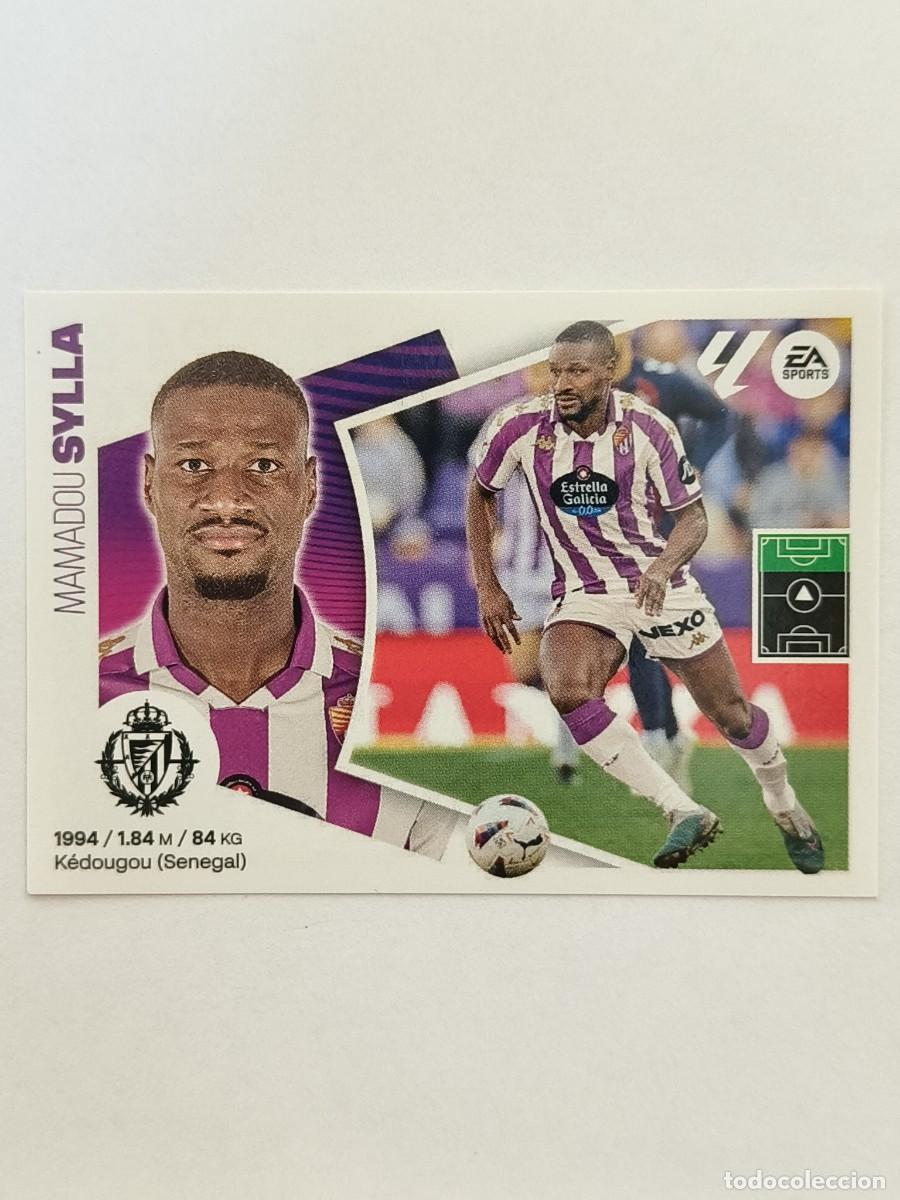 Cromos de f&uacute;tbol: #19 SYLLA (REAL VALLADOLID C.F.) LIGA 24/25 ESTE