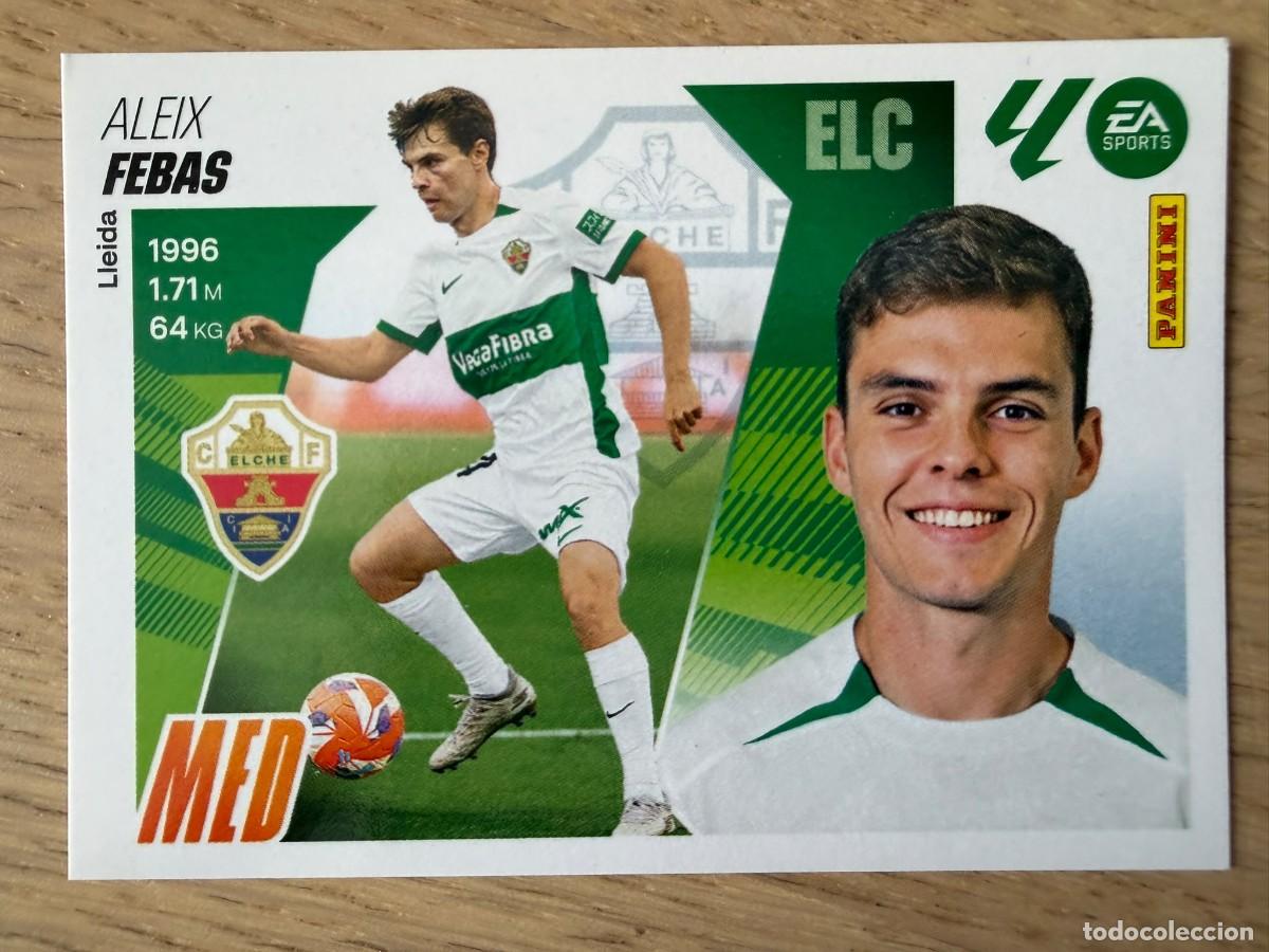 Cromos de f&uacute;tbol: 11 FEBAS ELCHE 25 26 2025 2026 LIGA EA SPORTS COLECCIONES ESTE SIN PEGAR STICKER