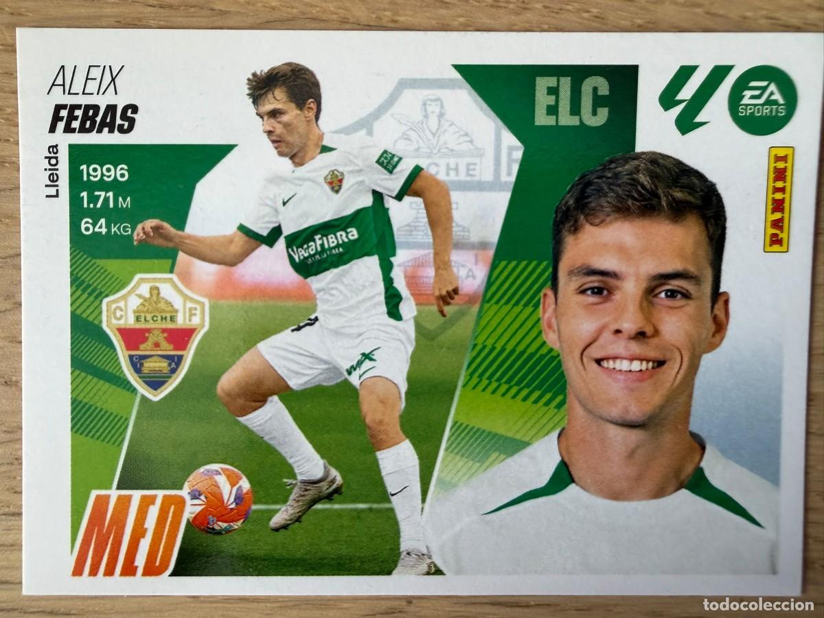 Cromos de f&uacute;tbol: 11 FEBAS ELCHE 25 26 2025 2026 LIGA EA SPORTS COLECCIONES ESTE SIN PEGAR STICKER