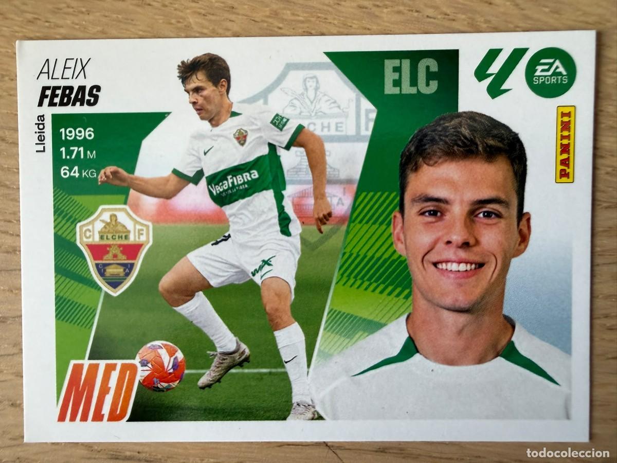 Cromos de f&uacute;tbol: 11 FEBAS ELCHE 25 26 2025 2026 LIGA EA SPORTS COLECCIONES ESTE SIN PEGAR STICKER