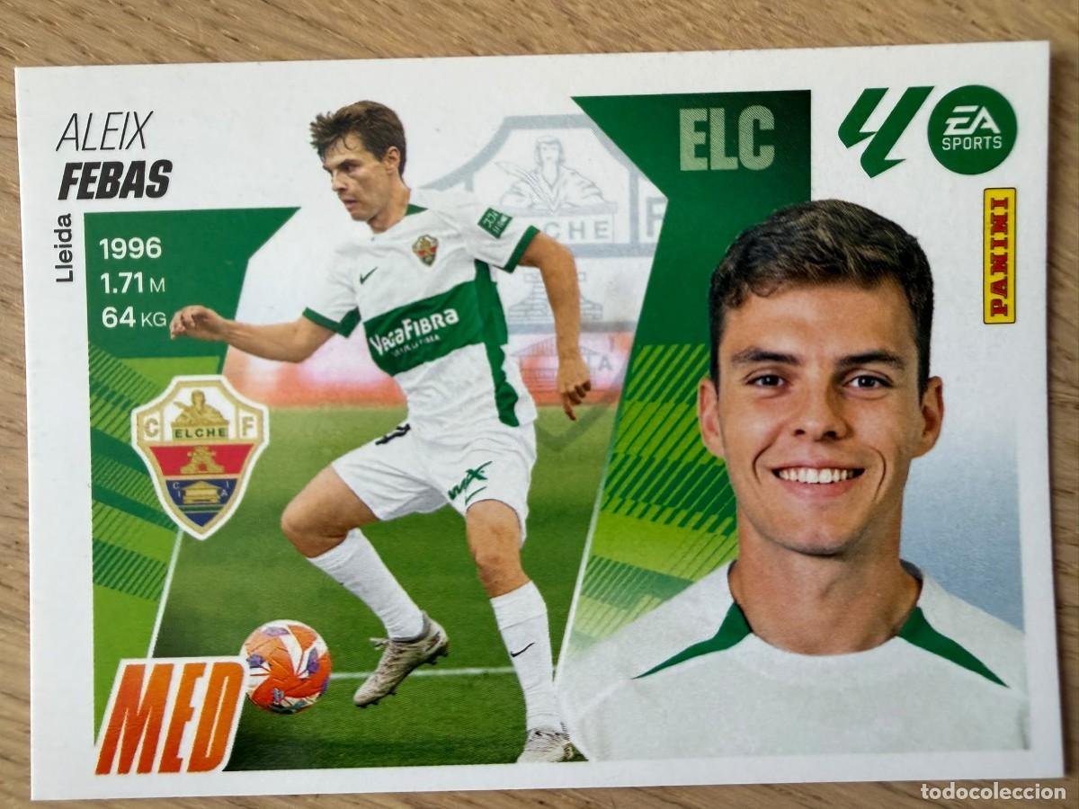 Cromos de f&uacute;tbol: 11 FEBAS ELCHE 25 26 2025 2026 LIGA EA SPORTS COLECCIONES ESTE SIN PEGAR STICKER