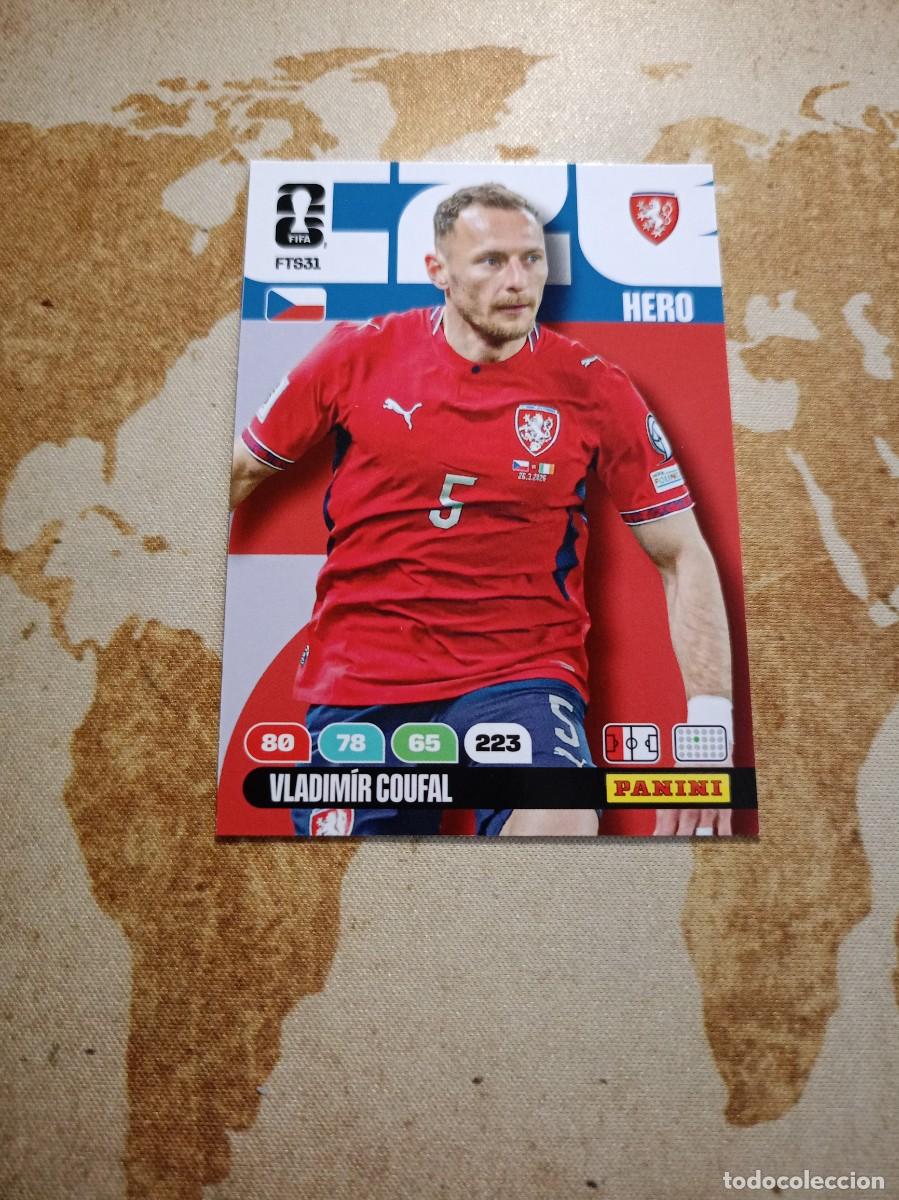 Cromos de f&uacute;tbol: FT31 VLADIMIR COUFAL Rep&uacute;blica Checa Adrenalyn WORLD cup 2026