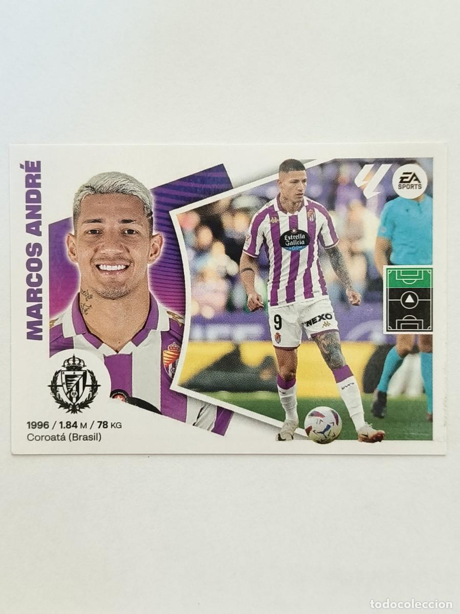 Cromos de f&uacute;tbol: #20A MARCOS ANDRE (REAL VALLADOLID C.F.) LIGA 24/25 ESTE