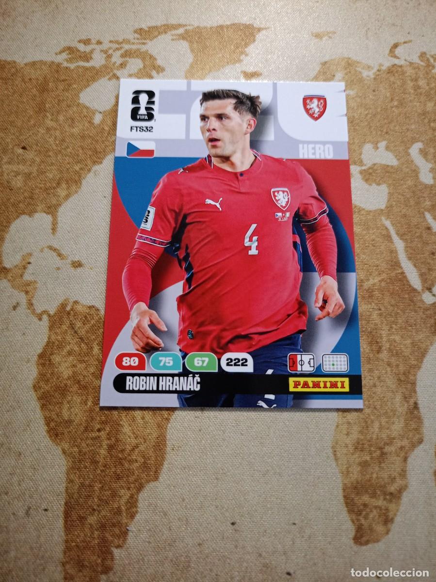 Cartes &agrave; collectionner de Football: FTS32 ROBIN HRANAC Rep&uacute;blica Checa Adrenalyn WORLD cup 2026