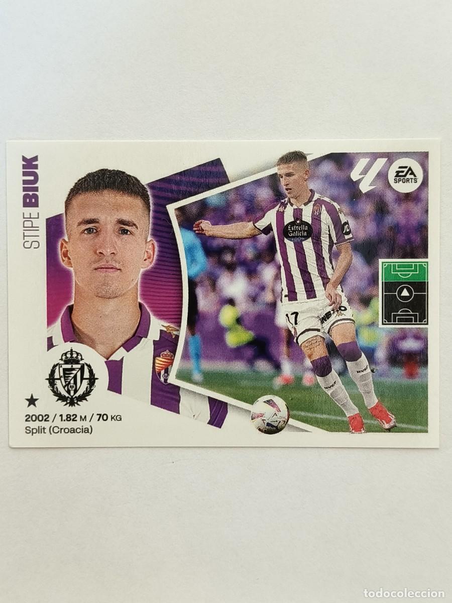 Cromos de f&uacute;tbol: #20B BIUK (REAL VALLADOLID C.F.) LIGA 24/25 ESTE