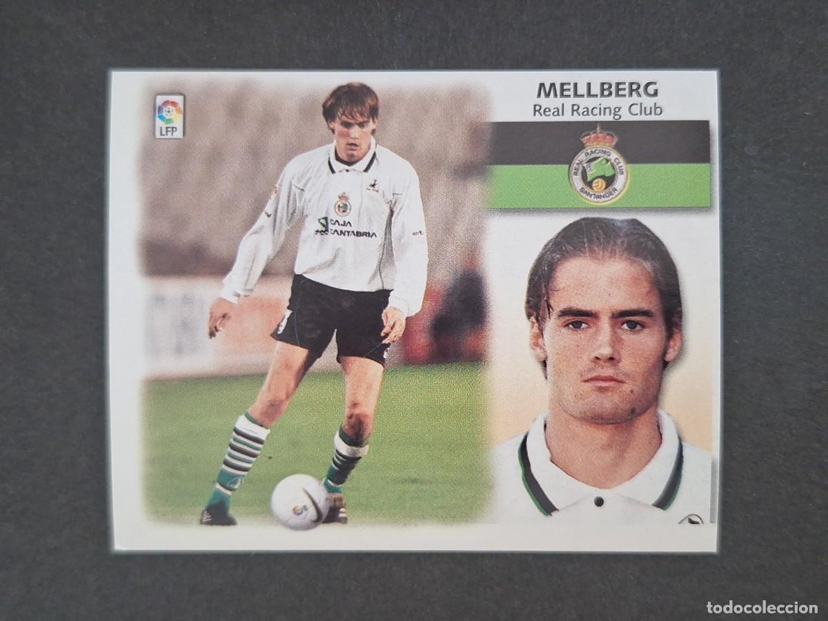Cromos de f&uacute;tbol: L5 MELLBERG RACING DE SANTANDER LIGA ESTE 1999 2000 99 00 NUNCA PEGADO SIN PEGAR