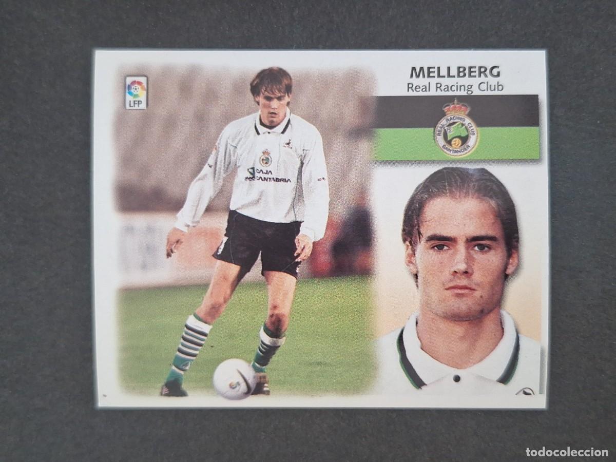 Cromos de f&uacute;tbol: L5 MELLBERG RACING DE SANTANDER LIGA ESTE 1999 2000 99 00 NUNCA PEGADO SIN PEGAR