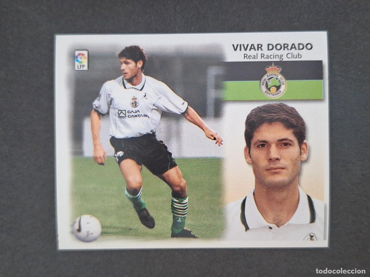Cromos de f&uacute;tbol: L5 VIVAR DORADO RACING DE SANTANDER LIGA ESTE 1999 2000 99 00 NUNCA PEGADO SIN PEGAR