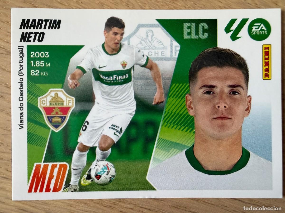 Cromos de f&uacute;tbol: 13 MARTIM NETO ELCHE 25 26 2025 2026 LIGA EA SPORTS COLECCIONES ESTE SIN PEGAR STICKER