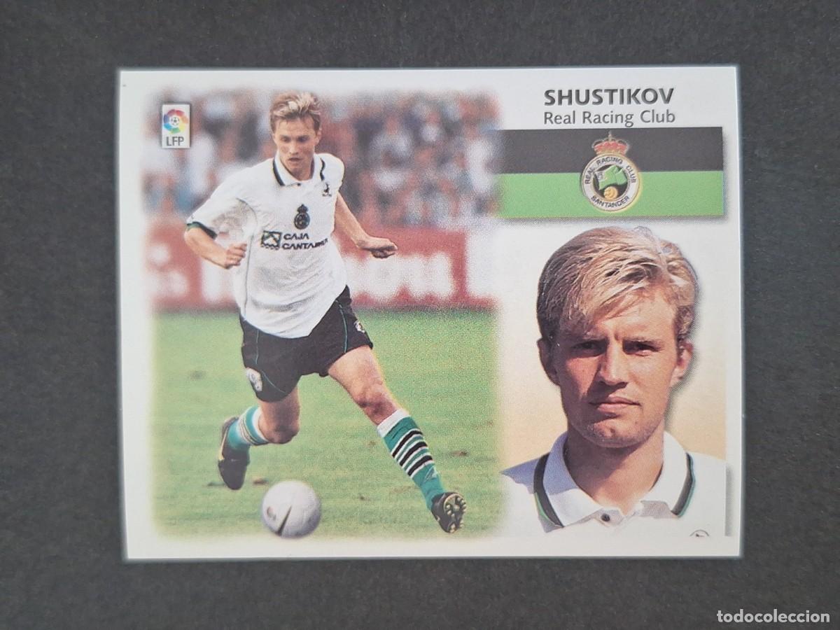 Figurine di Calcio: L5 SHUSTIKOV RACING DE SANTANDER LIGA ESTE 1999 2000 99 00 NUNCA PEGADO SIN PEGAR