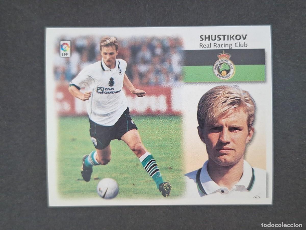 Figurine di Calcio: L5 SHUSTIKOV RACING DE SANTANDER LIGA ESTE 1999 2000 99 00 NUNCA PEGADO SIN PEGAR