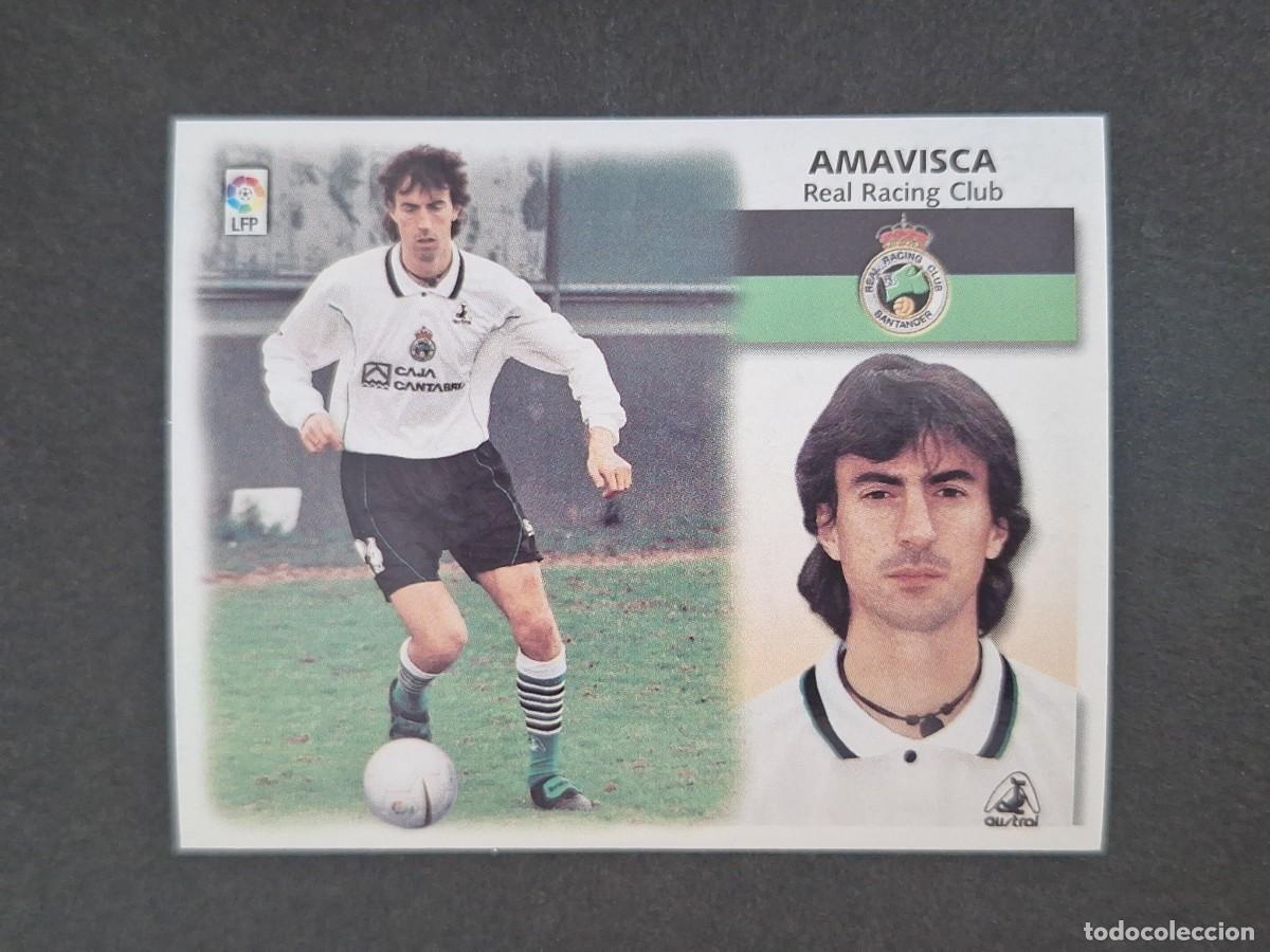 Figurine di Calcio: L5 AMAVISCA RACING DE SANTANDER LIGA ESTE 1999 2000 99 00 NUNCA PEGADO SIN PEGAR