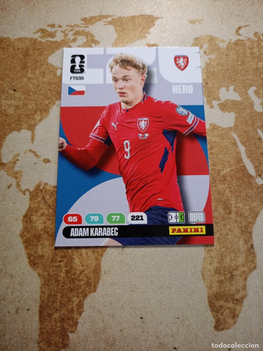 Figurine di Calcio: FT35 ADAM KARABEC Rep&uacute;blica Checa Adrenalyn WORLD cup 2026