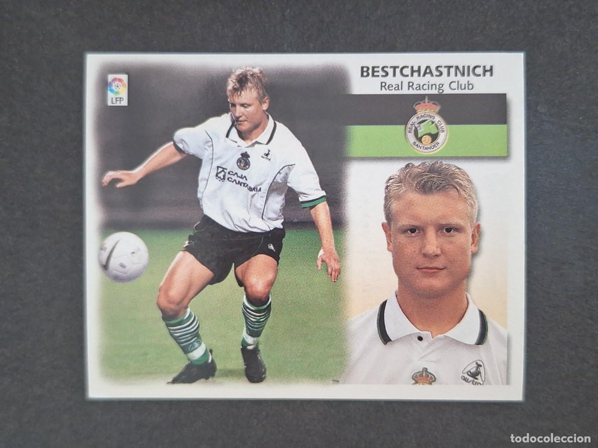Figurine di Calcio: L5 BESTCHASTNICH RACING DE SANTANDER LIGA ESTE 1999 2000 99 00 NUNCA PEGADO SIN PEGAR