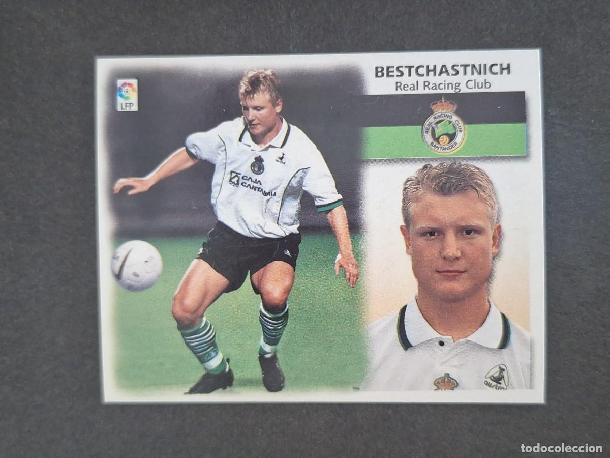 Figurine di Calcio: L5 BESTCHASTNICH RACING DE SANTANDER LIGA ESTE 1999 2000 99 00 NUNCA PEGADO SIN PEGAR