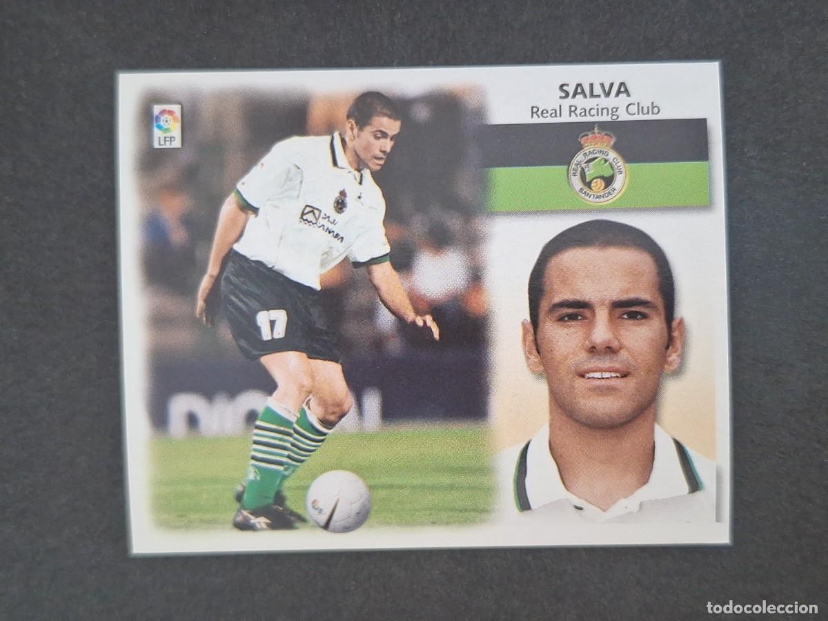 Figurine di Calcio: L5 SALVA RACING DE SANTANDER LIGA ESTE 1999 2000 99 00 NUNCA PEGADO SIN PEGAR