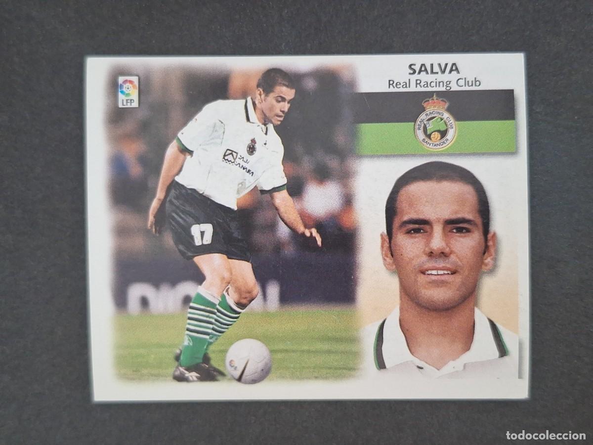 Figurine di Calcio: L5 SALVA RACING DE SANTANDER LIGA ESTE 1999 2000 99 00 NUNCA PEGADO SIN PEGAR