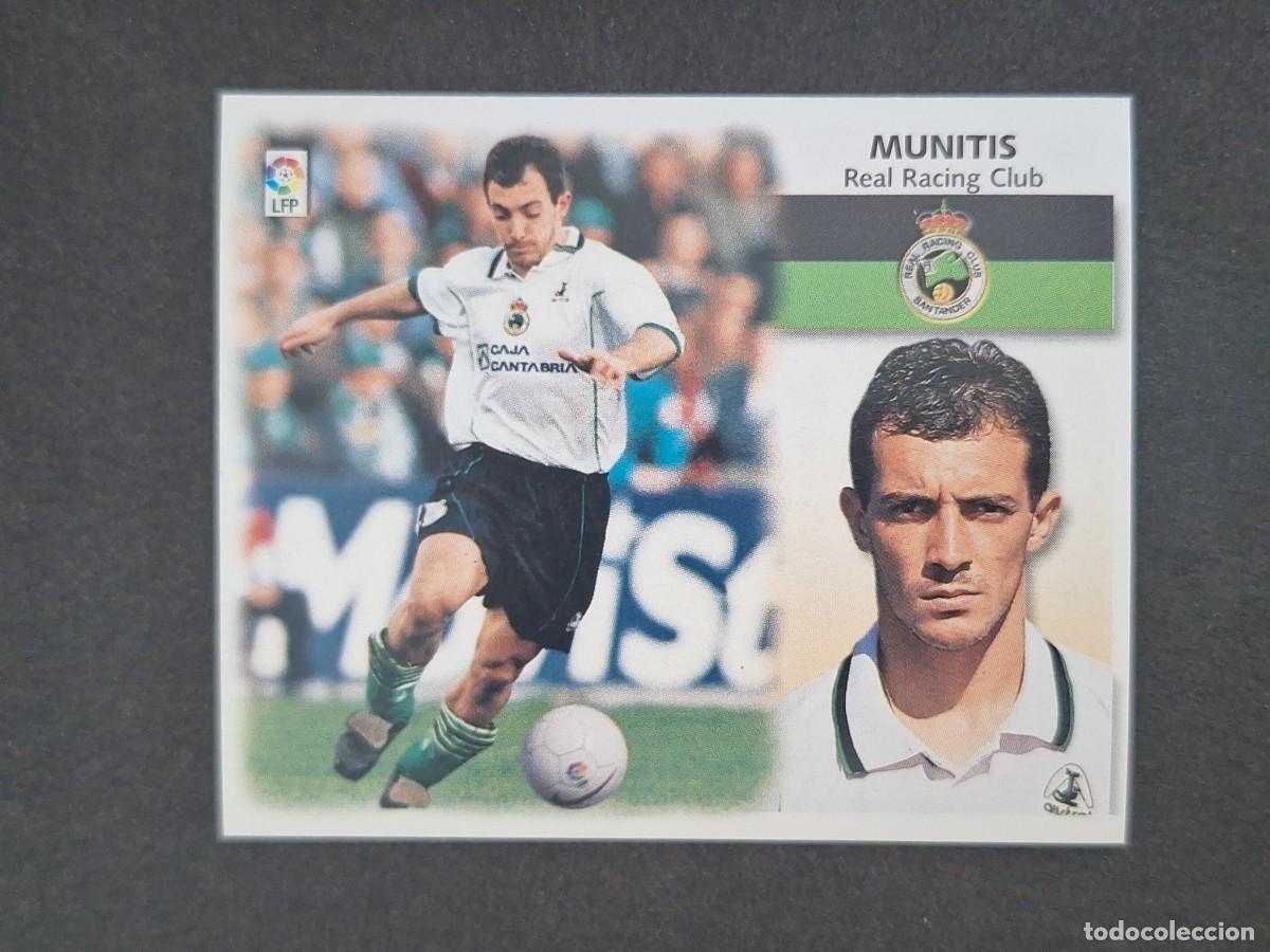 Figurine di Calcio: L5 MUNITIS RACING DE SANTANDER LIGA ESTE 1999 2000 99 00 NUNCA PEGADO SIN PEGAR