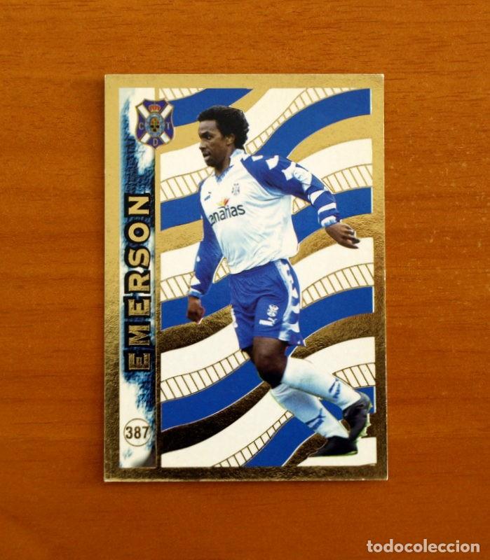 Cromos de Futebol: Tenerife - N&ordm; 387 Emerson El Mejor 97-98 -Mundicromo Las Fichas de la Liga 1998-1999-98-99