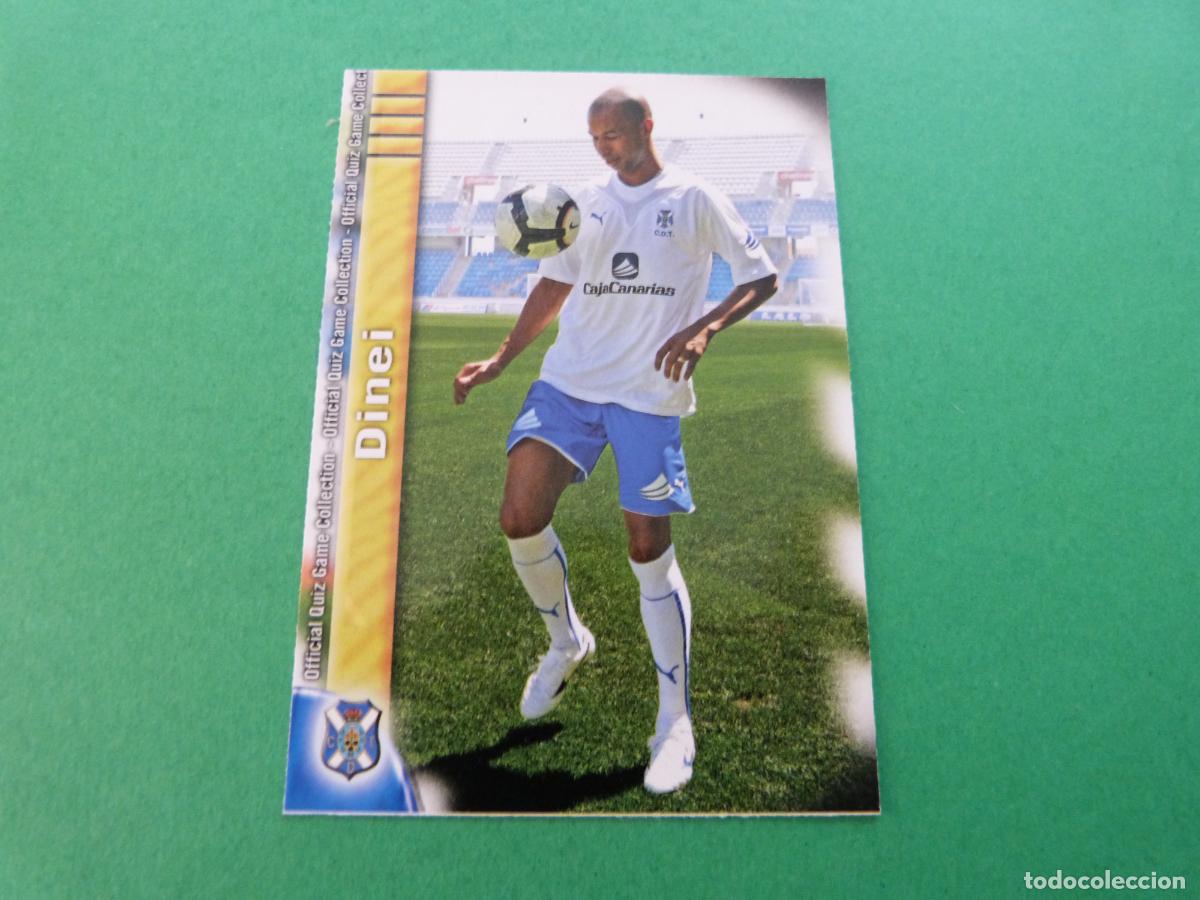 Figurine di Calcio: TRADING CARD FUTBOL DINEI C.D. TENERIFE N&ordm; 666 UH FICHAS LIGA MUNDICROMO 2009-2010/09-10