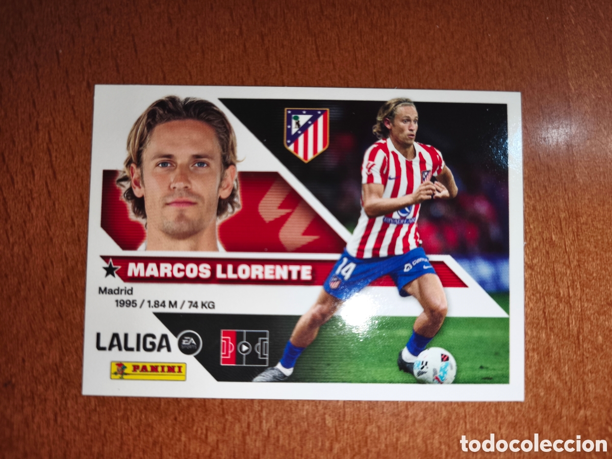 Figurine di Calcio: Marcos Llorente n&deg;5 liga este 26/27 Atl&eacute;tico De Madrid