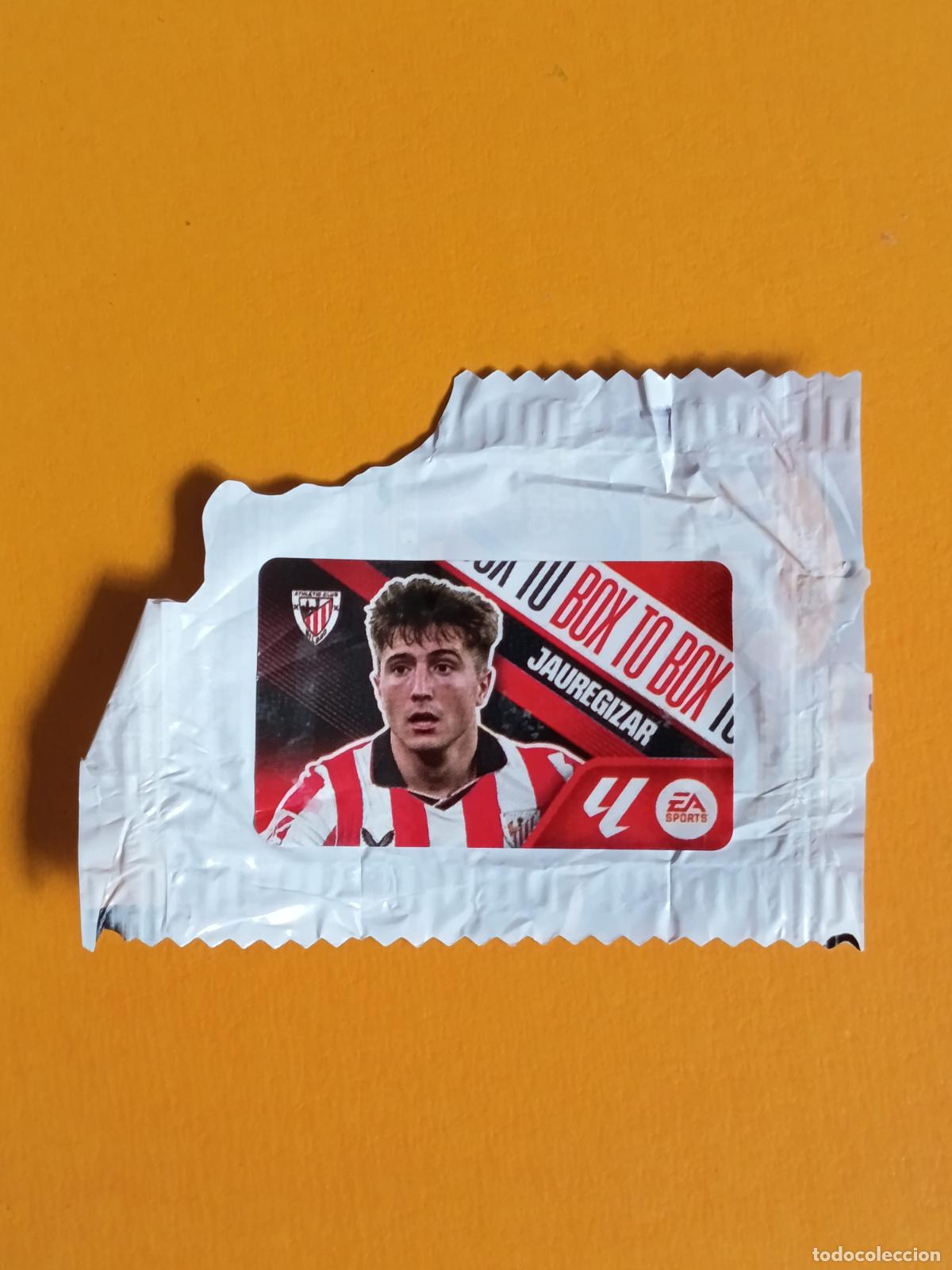 Figurine di Calcio: JAUREGIZAR. BOX TO BOX. ATHLETIC CLUB BILBAO. CHICLE LIGA ESTE 2026-27. PANINI