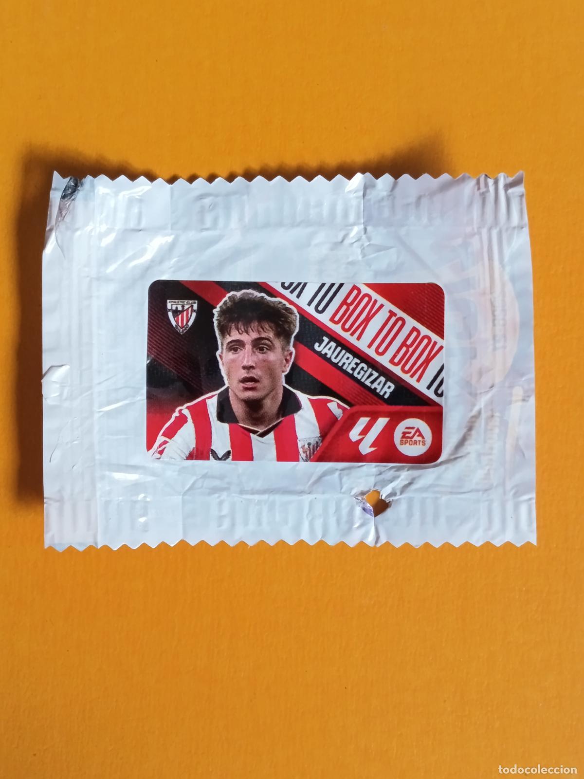 Figurine di Calcio: JAUREGIZAR. BOX TO BOX. ATHLETIC CLUB BILBAO. CHICLE LIGA ESTE 2026-27. PANINI