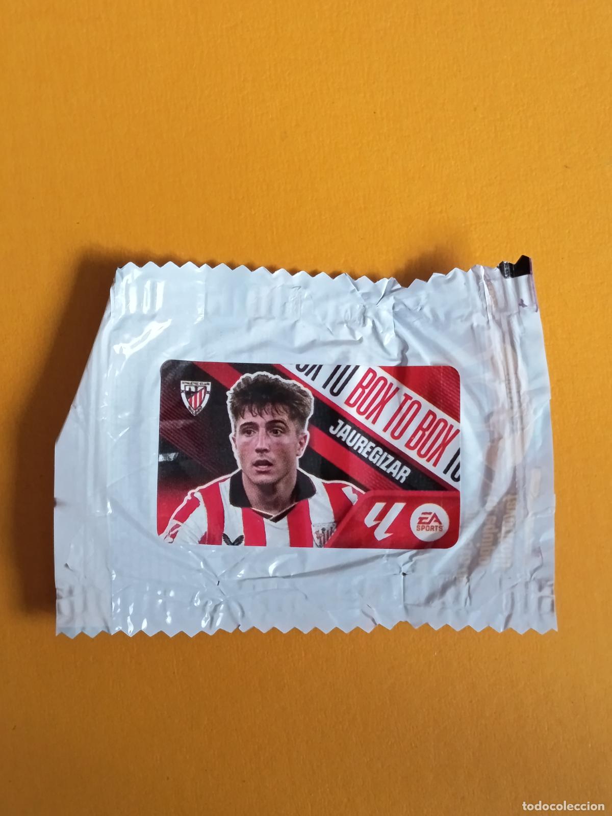 Figurine di Calcio: JAUREGIZAR. BOX TO BOX. ATHLETIC CLUB BILBAO. CHICLE LIGA ESTE 2026-27. PANINI