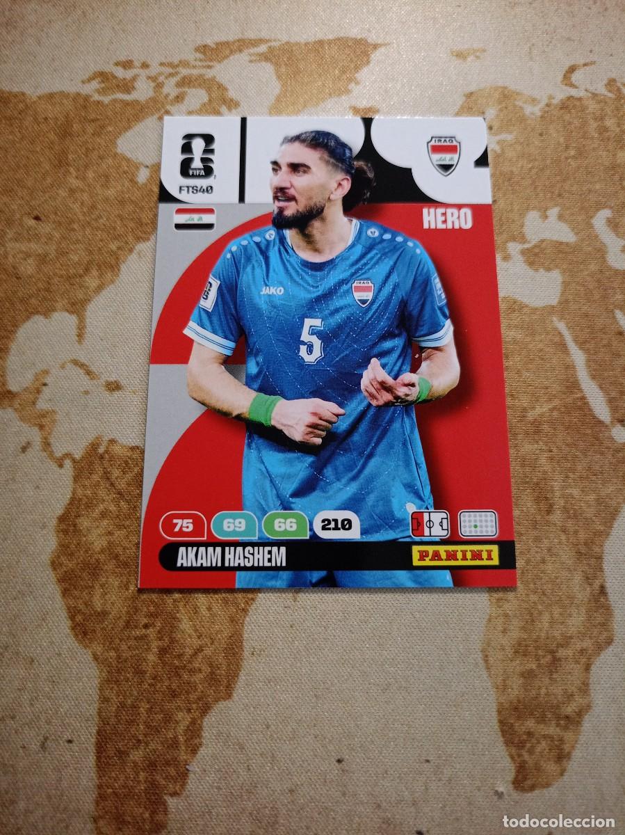 Cromos de f&uacute;tbol: FT40 AKAM HASHEM Irak Adrenalyn WORLD cup 2026