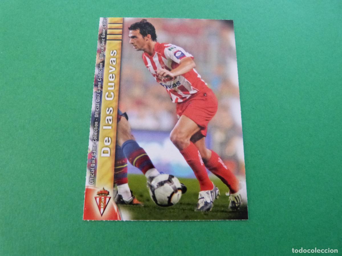Cromos de f&uacute;tbol: TRADING CARD FUTBOL DE LAS CUEVAS SPORTING GIJON N&ordm; 663 UH FICHAS LIGA MUNDICROMO 2009-2010/09-10