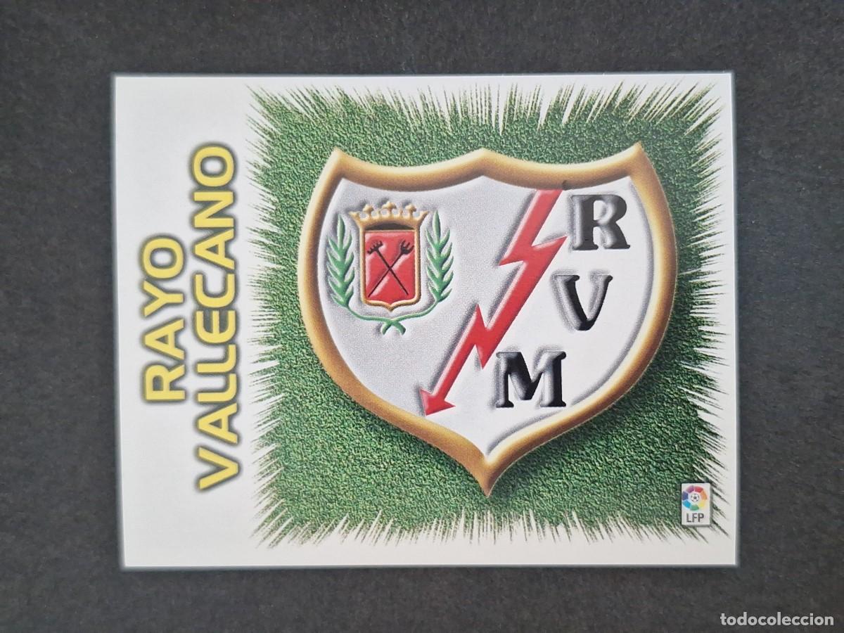 Cromos de f&uacute;tbol: L5 ESCUDO RAYO VALLECANO LIGA ESTE 1999 2000 99 00 NUNCA PEGADO SIN PEGAR