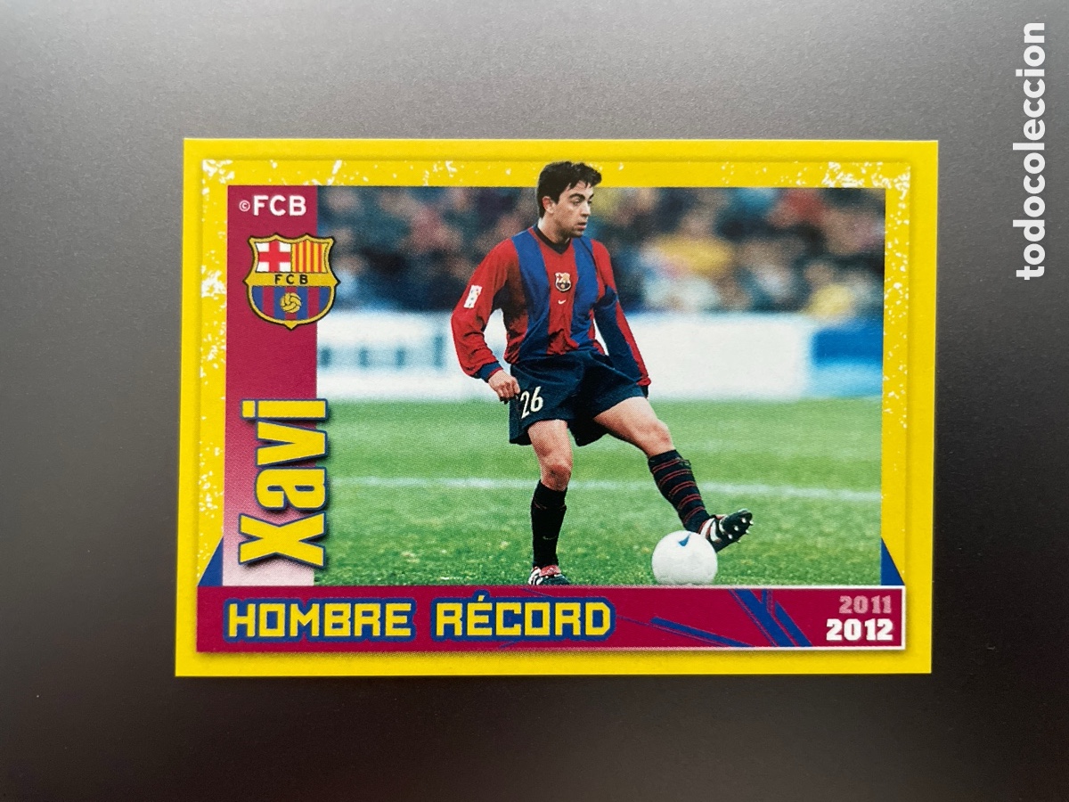 Cromos de f&uacute;tbol: Xavi 117 Panini FC Barcelona 2011-12 Coleccion Oficial Cromos