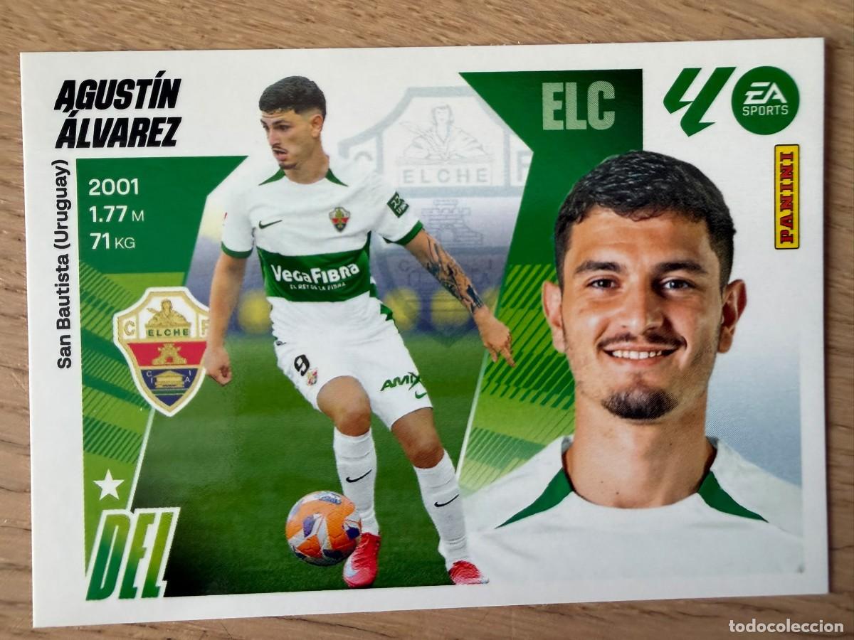 Football Stickers: 17 AGUSTIN ALVAREZ ELCHE 25 26 2025 2026 LIGA EA SPORTS COLECCIONES ESTE SIN PEGAR STICKER