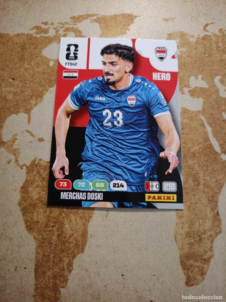Cromos de f&uacute;tbol: FT42 MERCHAS DOSKI Irak Adrenalyn WORLD cup 2026