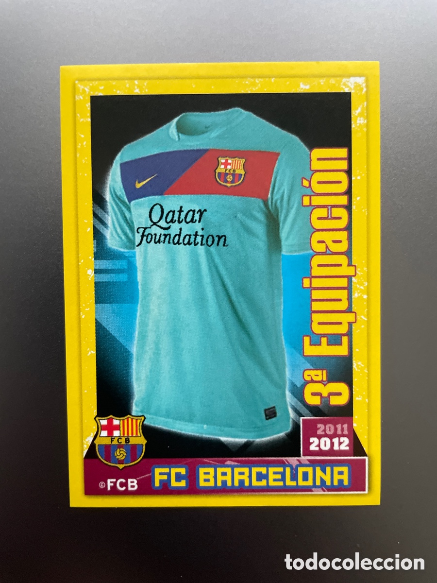 Cromos de f&uacute;tbol: 3a Equipacion 7 Panini FC Barcelona 2011-12 Coleccion Oficial Cromos