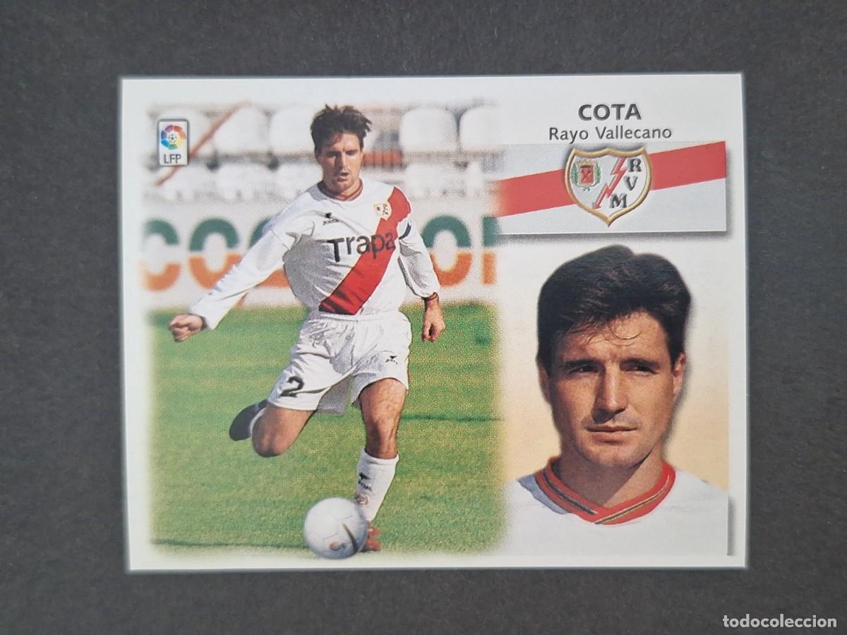 Cromos de f&uacute;tbol: L5 COTA RAYO VALLECANO LIGA ESTE 1999 2000 99 00 NUNCA PEGADO SIN PEGAR