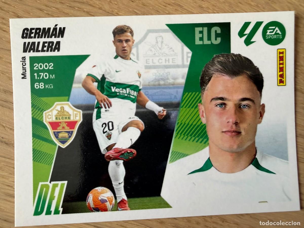 Cromos de f&uacute;tbol: 18 GERMAN VALERA ELCHE 25 26 2025 2026 LIGA EA SPORTS COLECCIONES ESTE SIN PEGAR STICKER