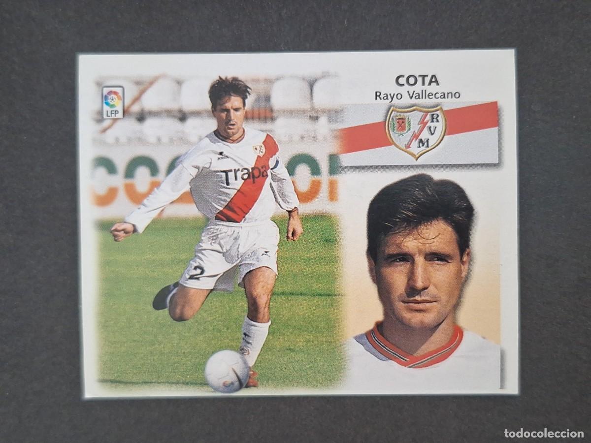 Football Stickers: L5 COTA RAYO VALLECANO LIGA ESTE 1999 2000 99 00 NUNCA PEGADO SIN PEGAR