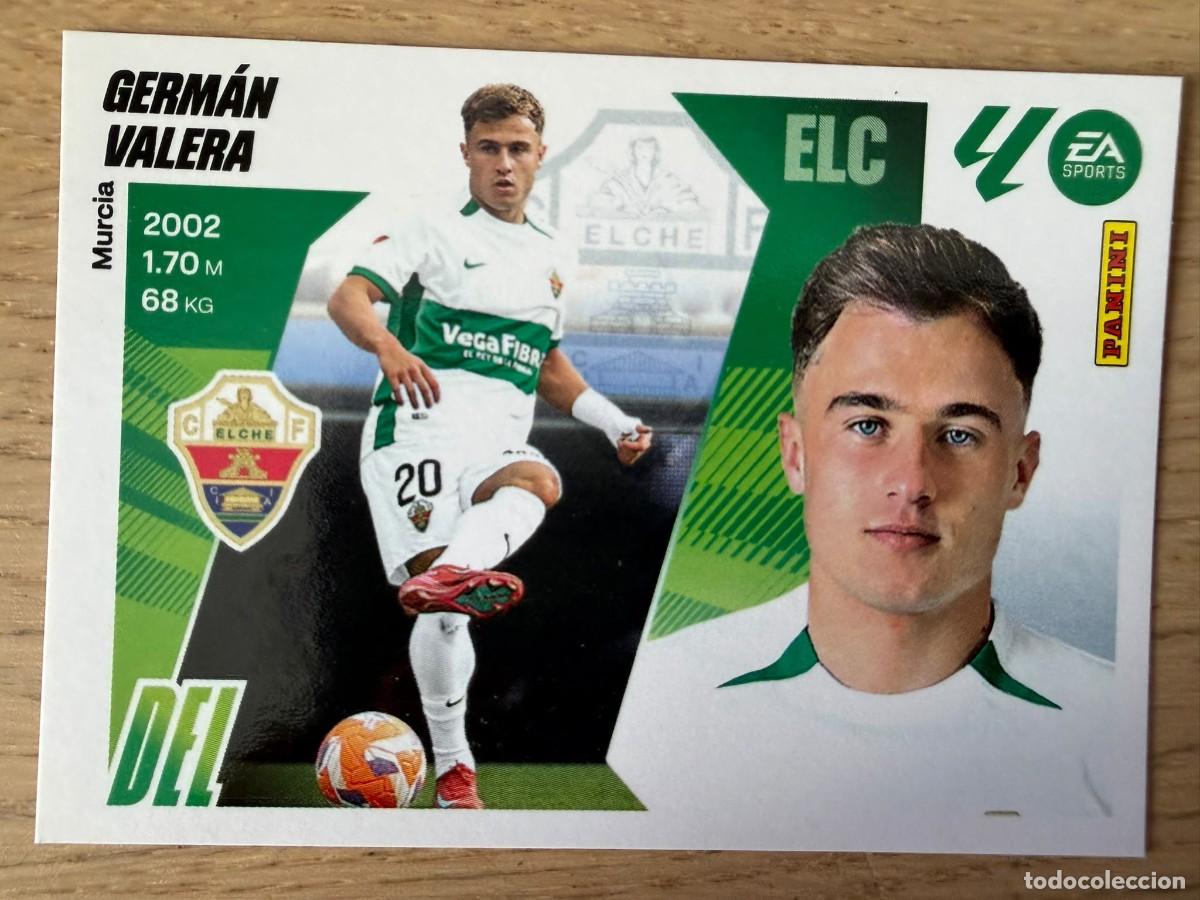 Football Stickers: 18 GERMAN VALERA ELCHE 25 26 2025 2026 LIGA EA SPORTS COLECCIONES ESTE SIN PEGAR STICKER