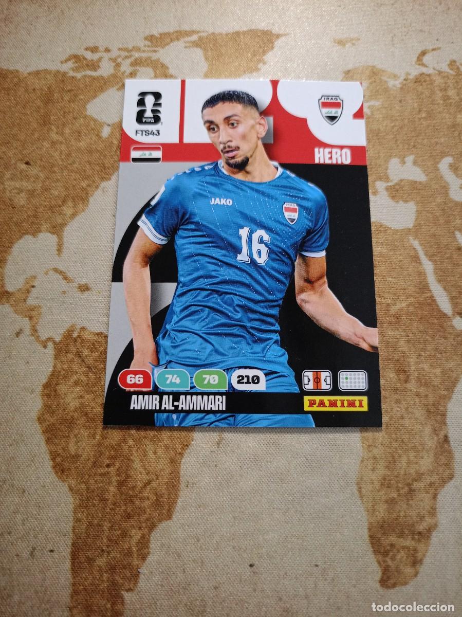 Football Stickers: FTS43 AMIR AL-AMMARI Irak Adrenalyn WORLD cup 2026