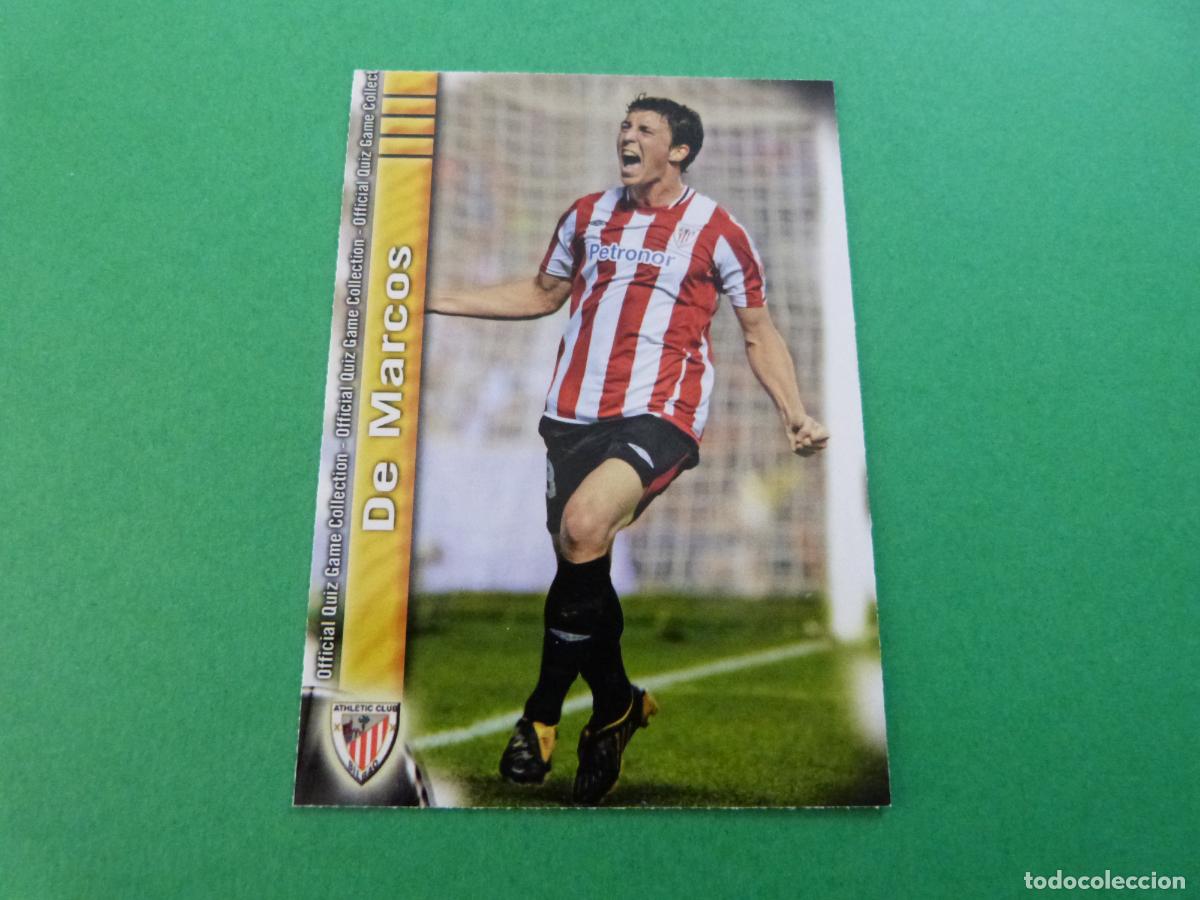 Football Stickers: TRADING CARD FUTBOL DE MARCOS ATH. BILBAO N&ordm; 659 UH FICHAS LIGA MUNDICROMO 2009-2010/09-10