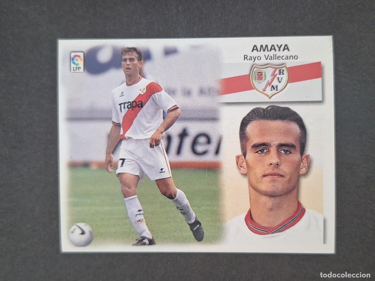 Football Stickers: L5 AMAYA RAYO VALLECANO LIGA ESTE 1999 2000 99 00 NUNCA PEGADO SIN PEGAR