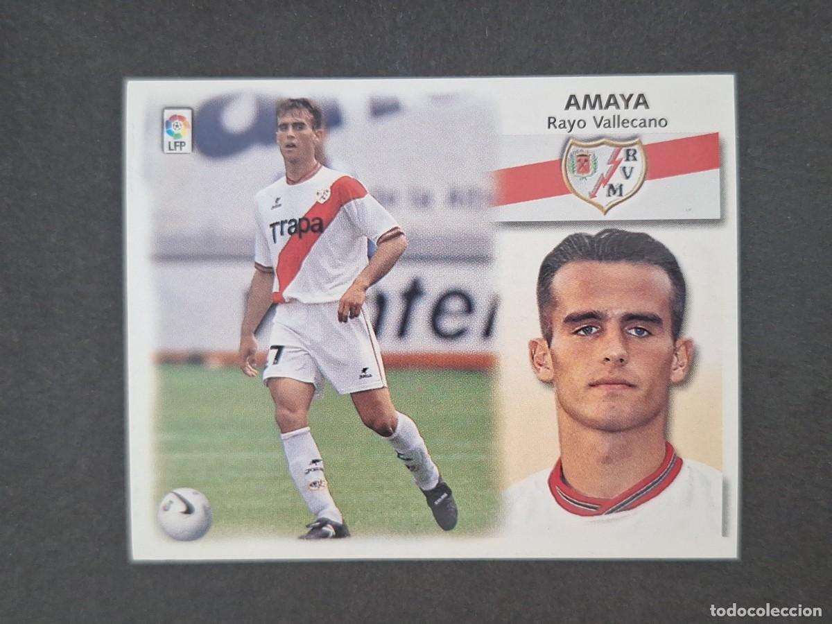 Football Stickers: L5 AMAYA RAYO VALLECANO LIGA ESTE 1999 2000 99 00 NUNCA PEGADO SIN PEGAR