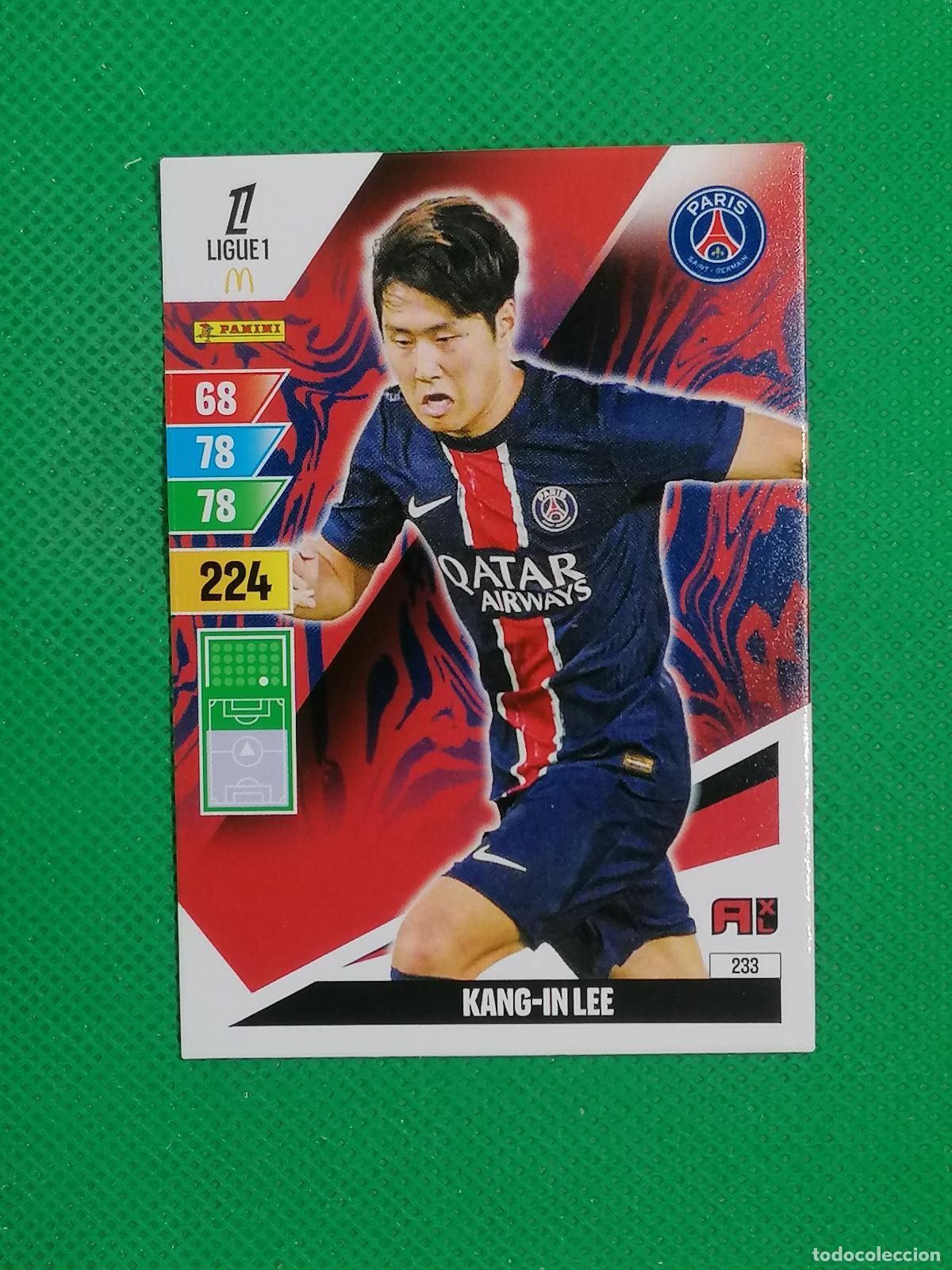 Football Stickers: 233 KANG IN LEE PARIS PSG ⚽ LIGUE 1 MCDONALDS ADRENALYN XL 2024 2025 24 25 ⚽