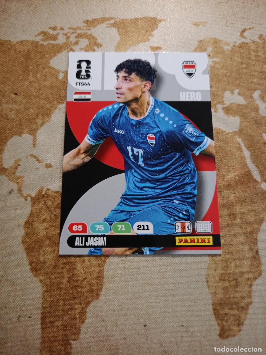 Football Stickers: FTS44 ALI JASIM Irak Adrenalyn WORLD cup 2026
