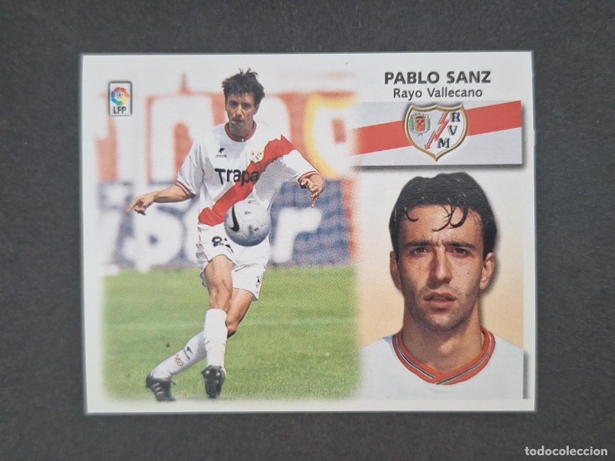 Football Stickers: L5 PABLO SANZ RAYO VALLECANO LIGA ESTE 1999 2000 99 00 NUNCA PEGADO SIN PEGAR