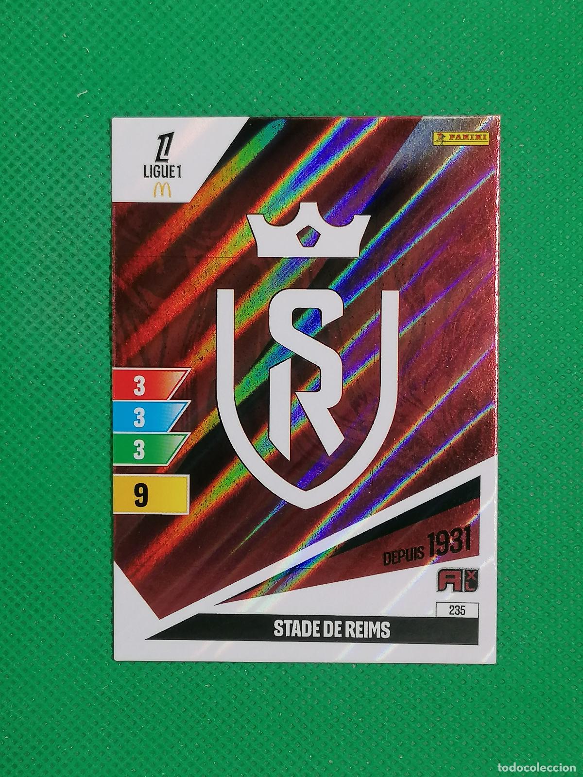 Cromos de Futebol: 235 ESCUDO STADE DE REIMS ⚽ LIGUE 1 MCDONALDS ADRENALYN XL 2024 2025 24 25 ⚽