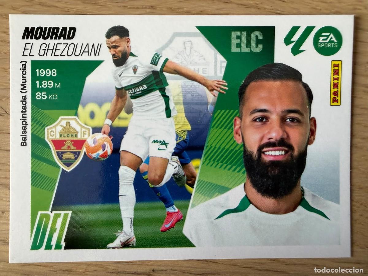 Cromos de f&uacute;tbol: 20 MOURAD ELCHE 25 26 2025 2026 LIGA EA SPORTS COLECCIONES ESTE SIN PEGAR STICKER