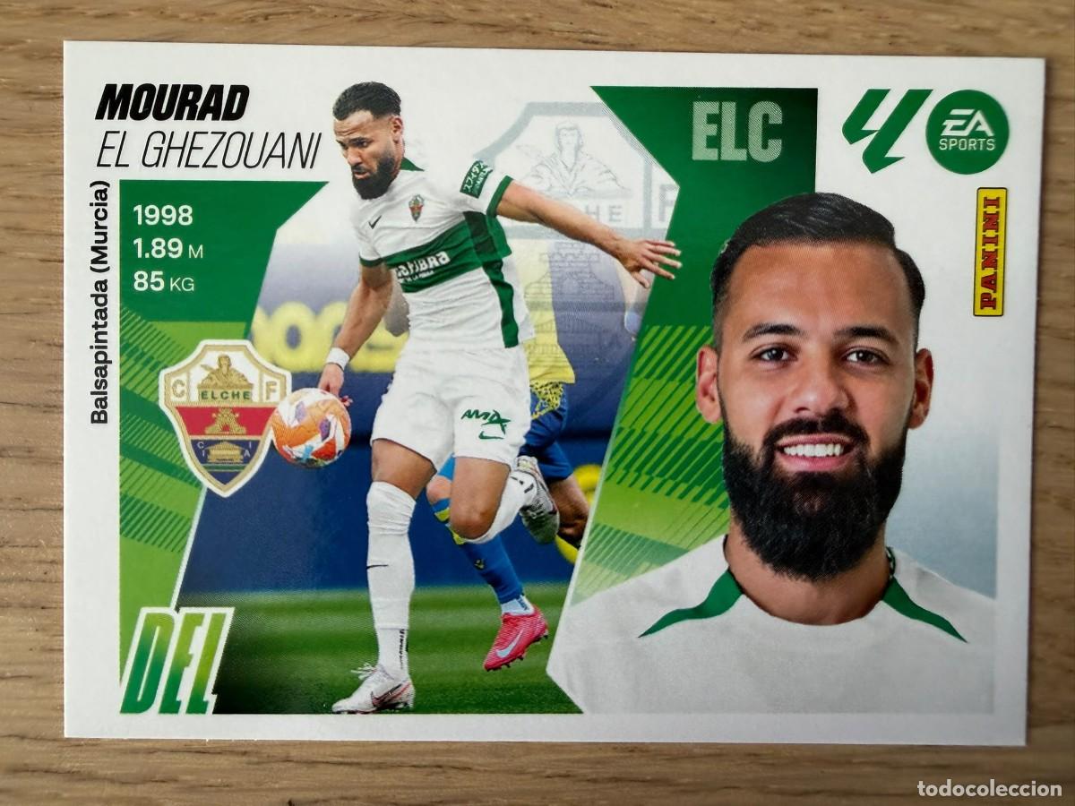 Cromos de f&uacute;tbol: 20 MOURAD ELCHE 25 26 2025 2026 LIGA EA SPORTS COLECCIONES ESTE SIN PEGAR STICKER